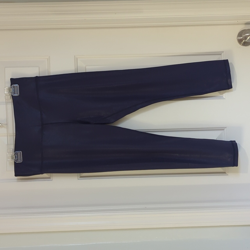 Zyia navy shimmer light and tight leggings -12
